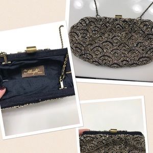 Anthropologie Beaded Clutch